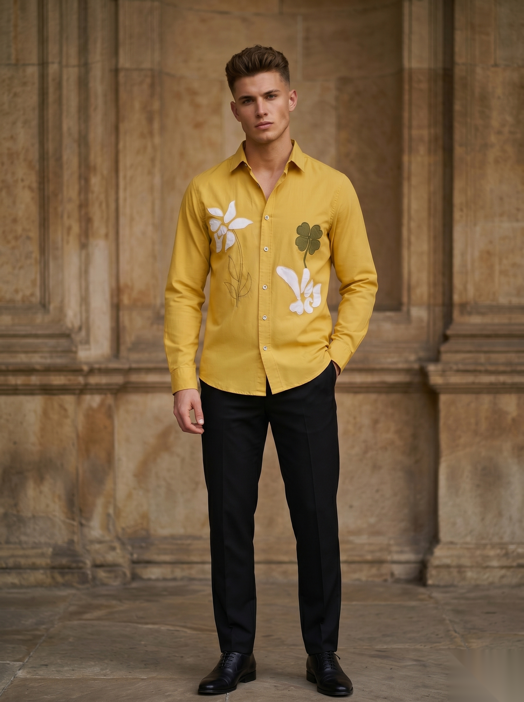 Embroidery Fullsleeve Shirts