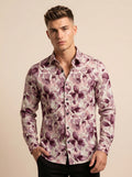 Snipes printed shirt featuring bold graphic design, long sleeves, and casual fit displayed on a hanger.