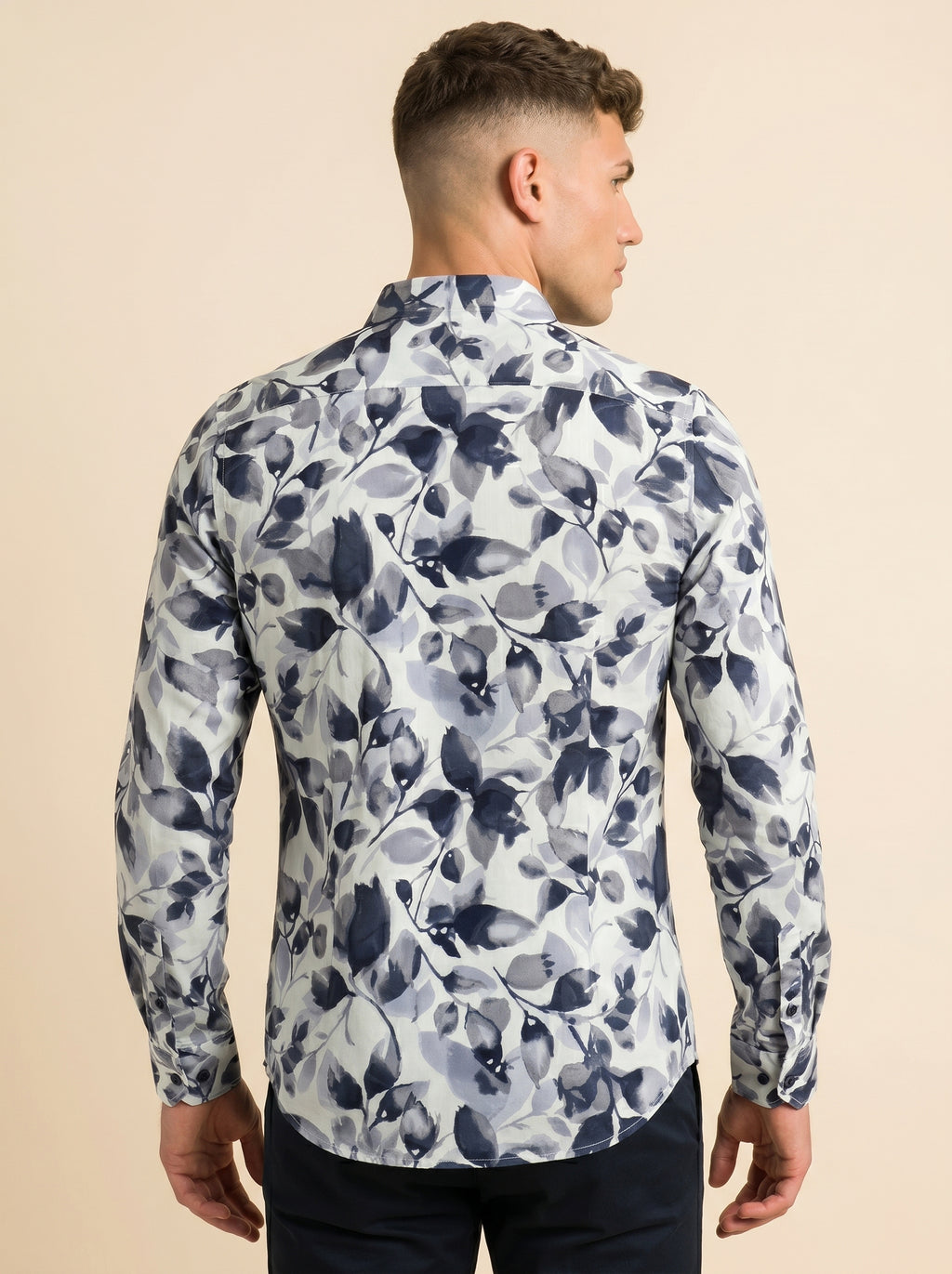 Snipes printed shirt with colorful graphic design, short sleeves, and classic button-up style, shown on a plain background.