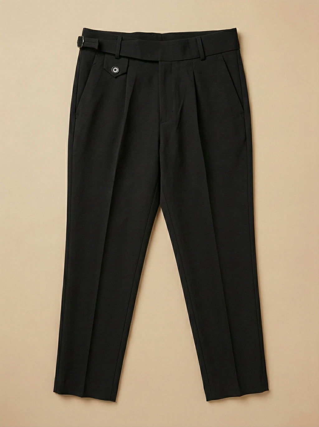 Gurkha formal pants by Snipes, tailored fit with classic crease, in dark color, suitable for professional or formal occasions.