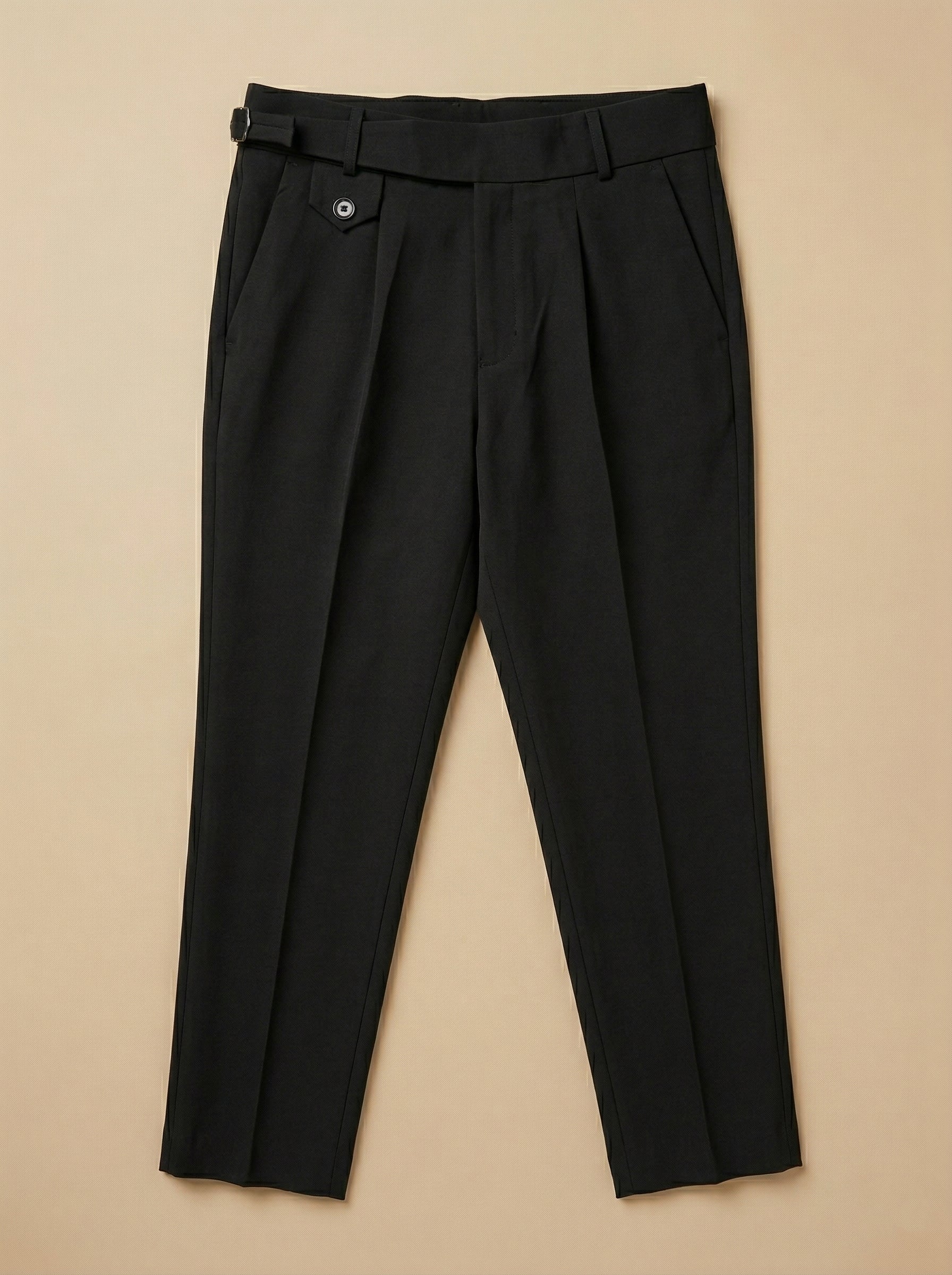 Gurkha formal pants by Snipes, tailored fit with classic crease, in dark color, suitable for professional or formal occasions.