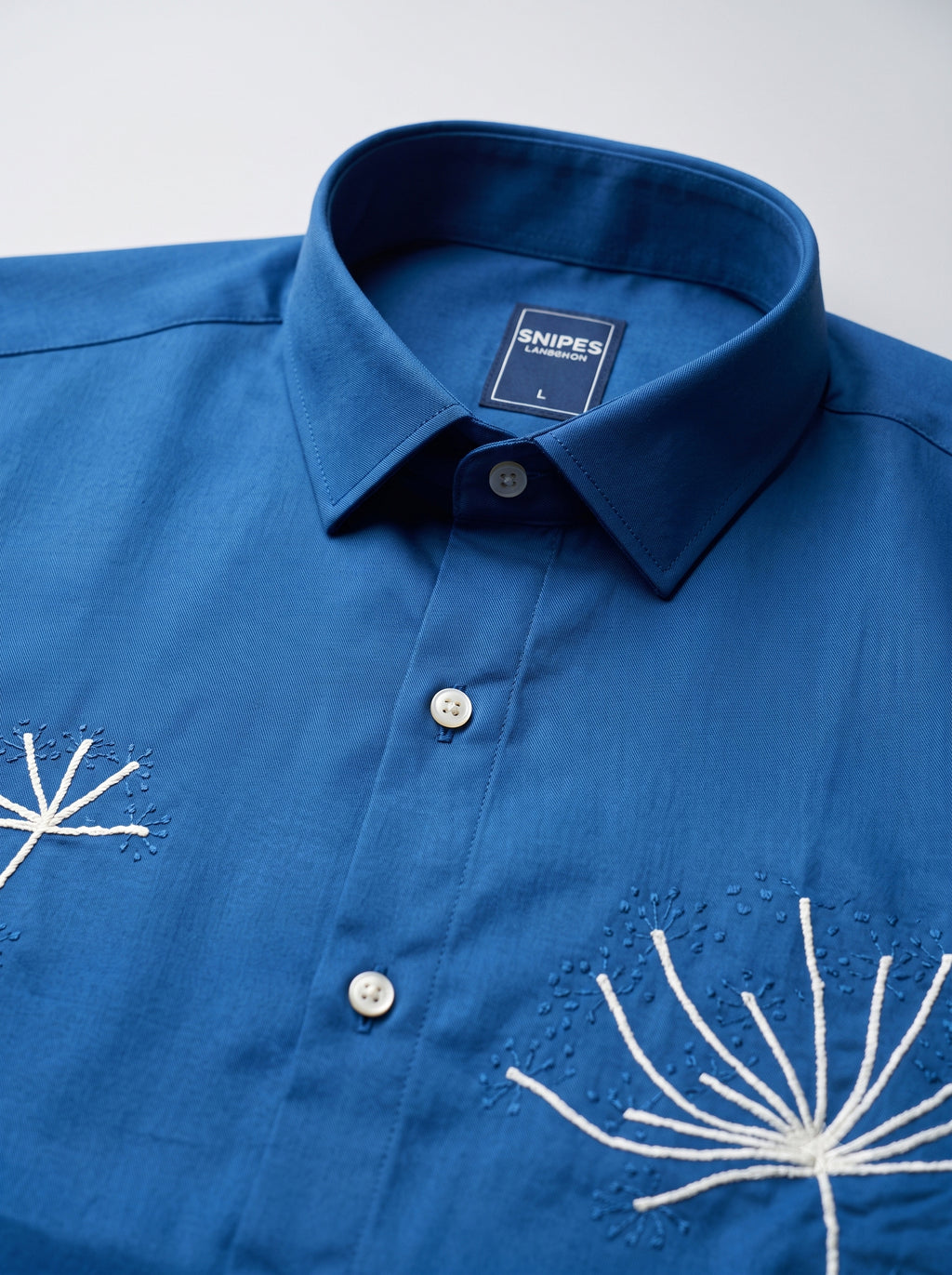 Men’s Floral Embroidered Shirt