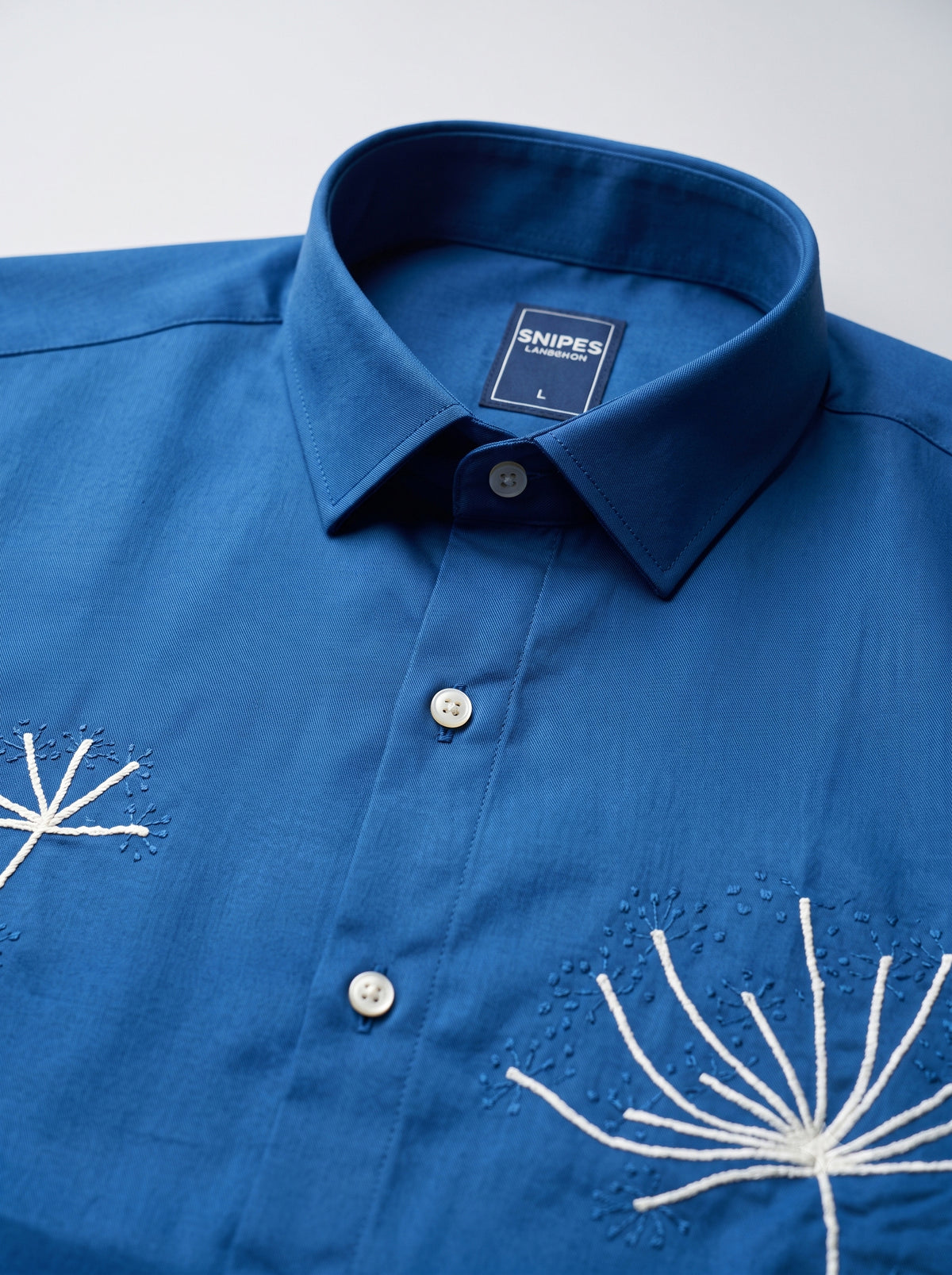 Men’s Floral Embroidered Shirt