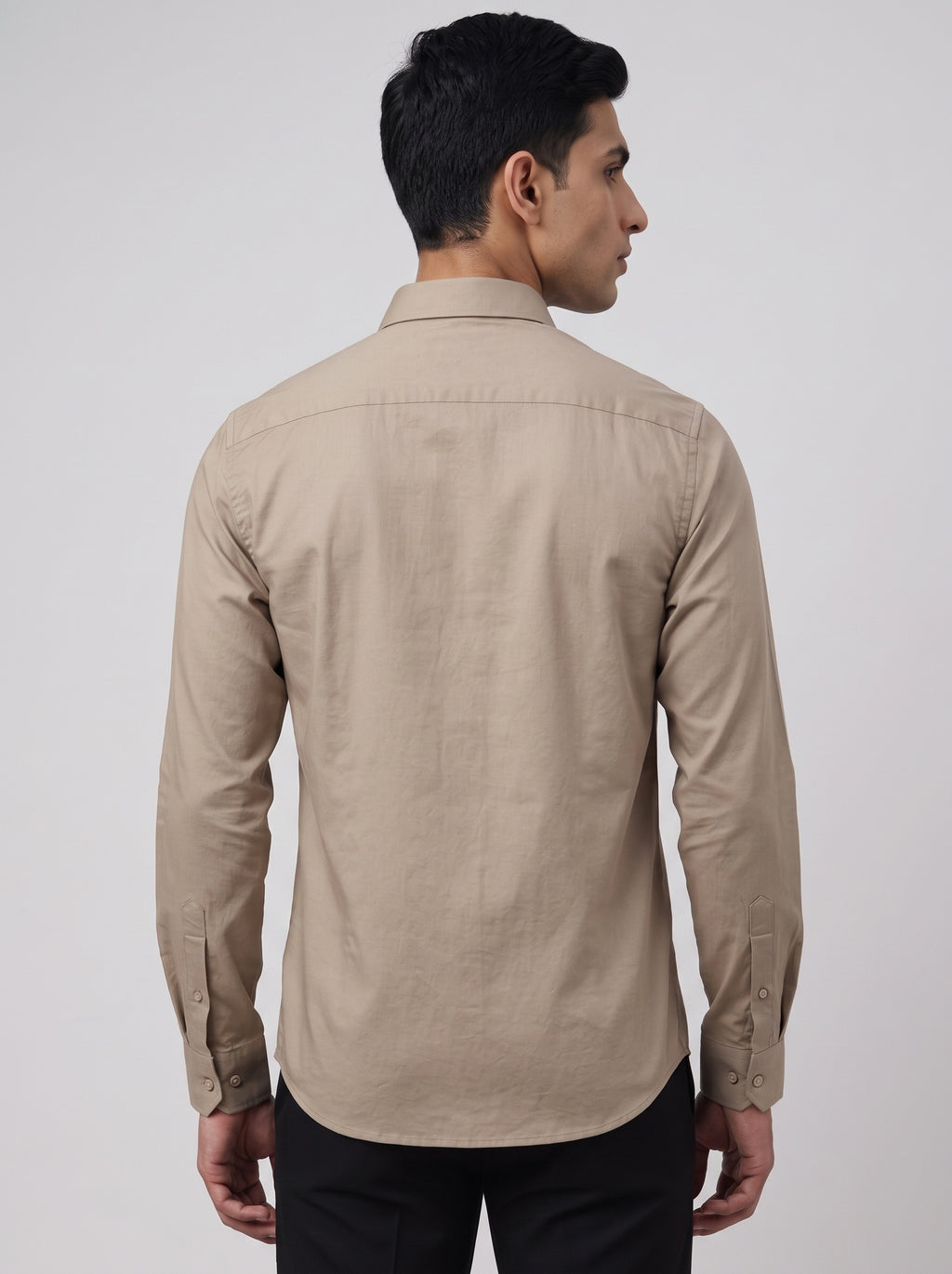Men’s Floral Embroidered Shirt