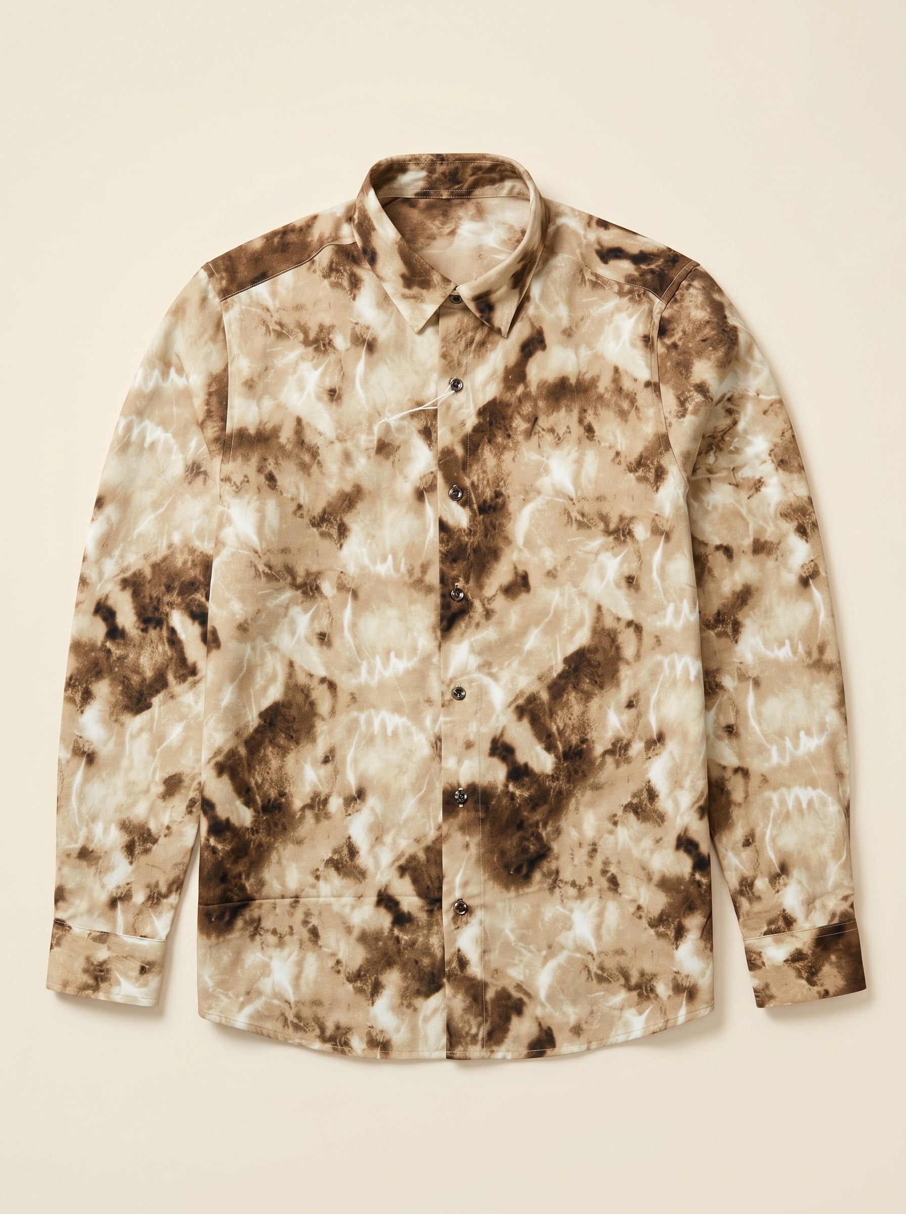 Snipes printed shirt featuring bold graphic design and vibrant colors, displayed on a mannequin.
