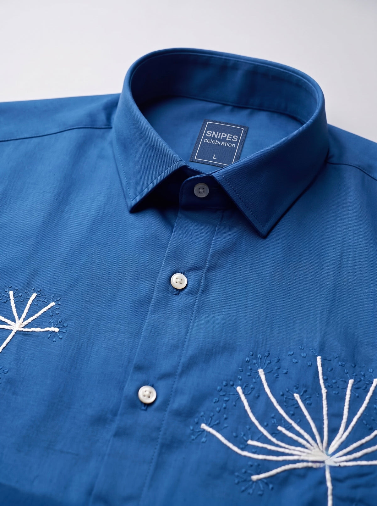 Men’s Floral Embroidered Shirt