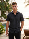Diamond Textured Jacquard Shirt