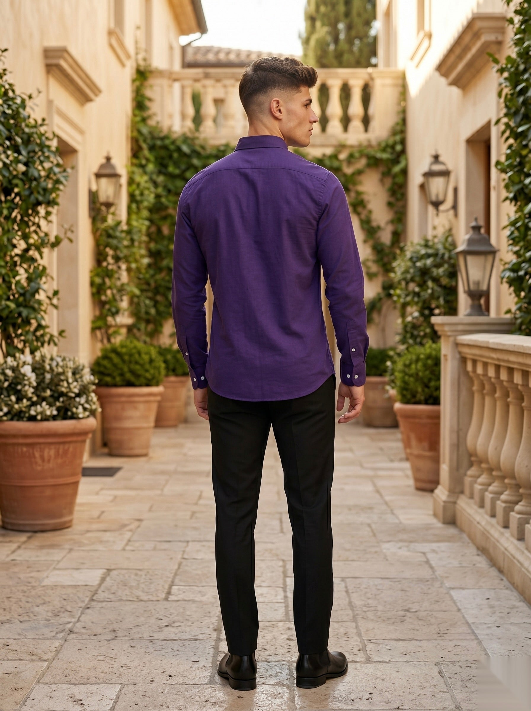 Linen-Blend Shirts