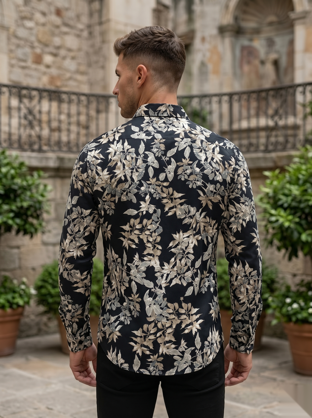 Viscose Printed Shirt - B&B