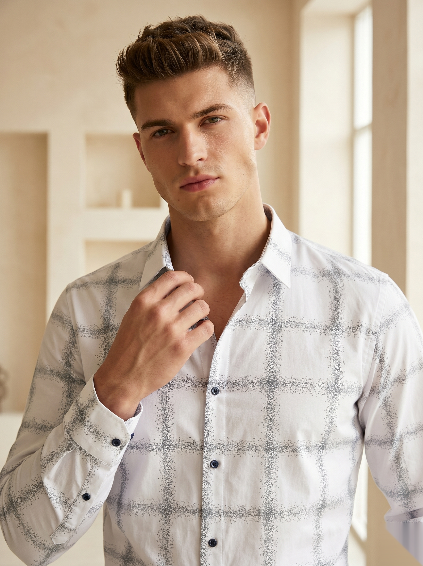 Urban Checked Full Sleeve Shirt
