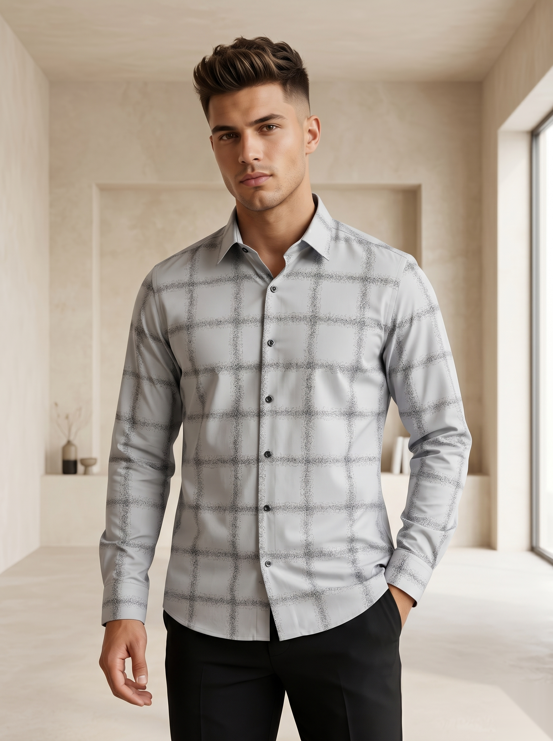 Urban Checked Full Sleeve Shirt