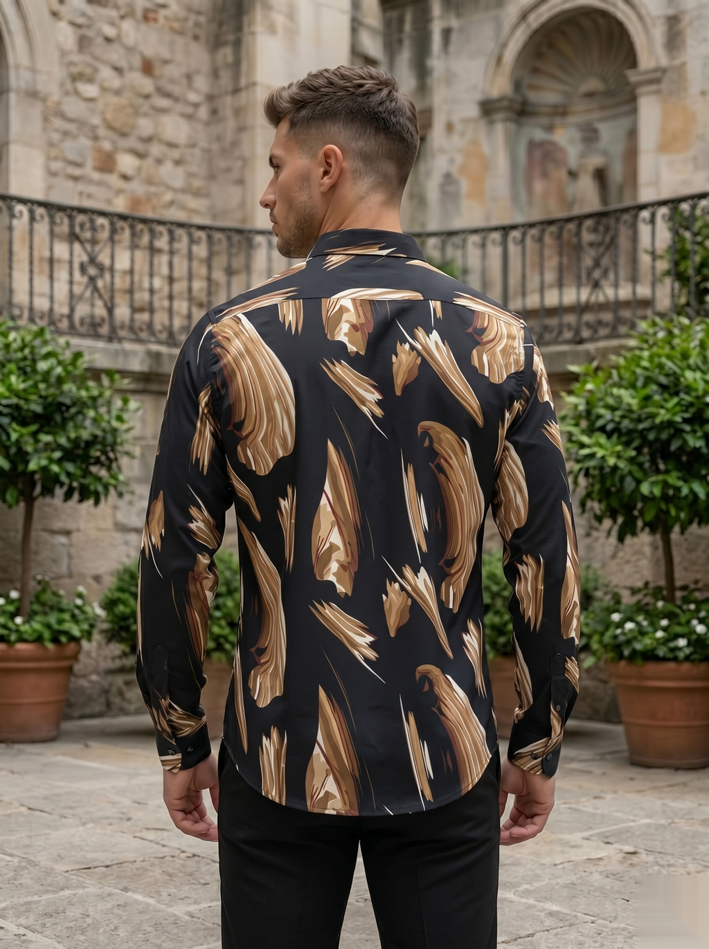 Viscose Printed Shirt - B&S