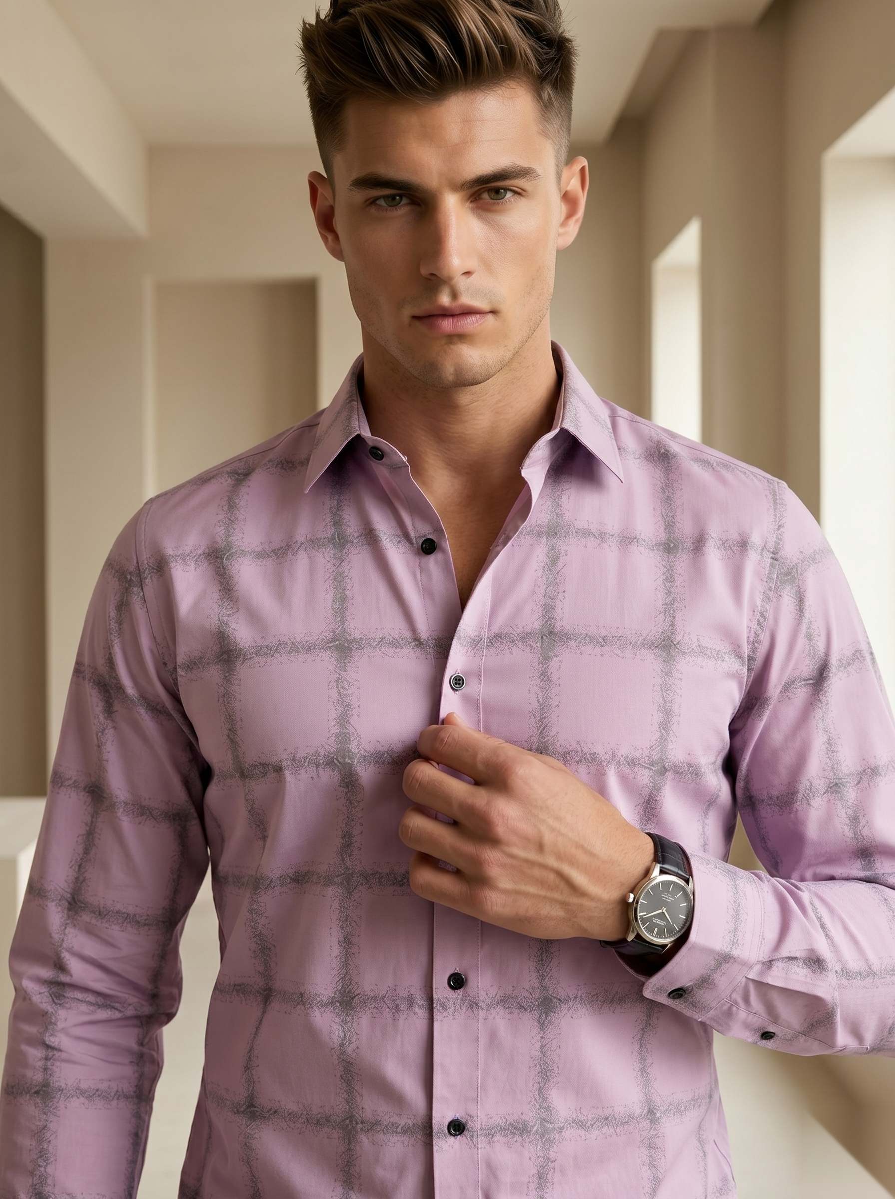 Urban Checked Full Sleeve Shirt