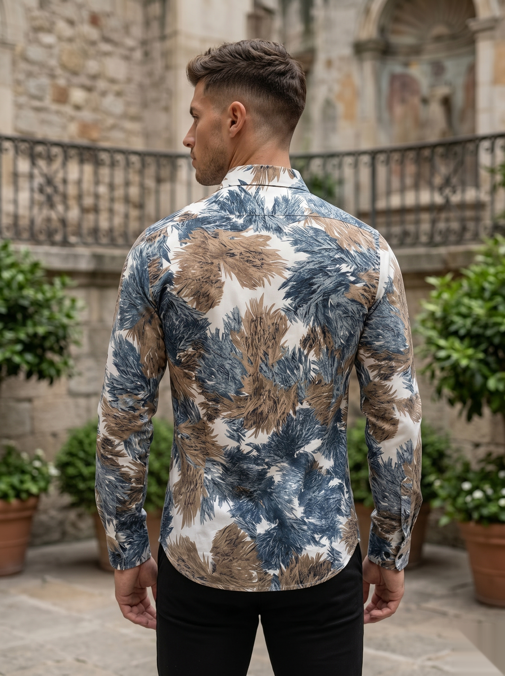 Viscose Printed Shirt - BSW