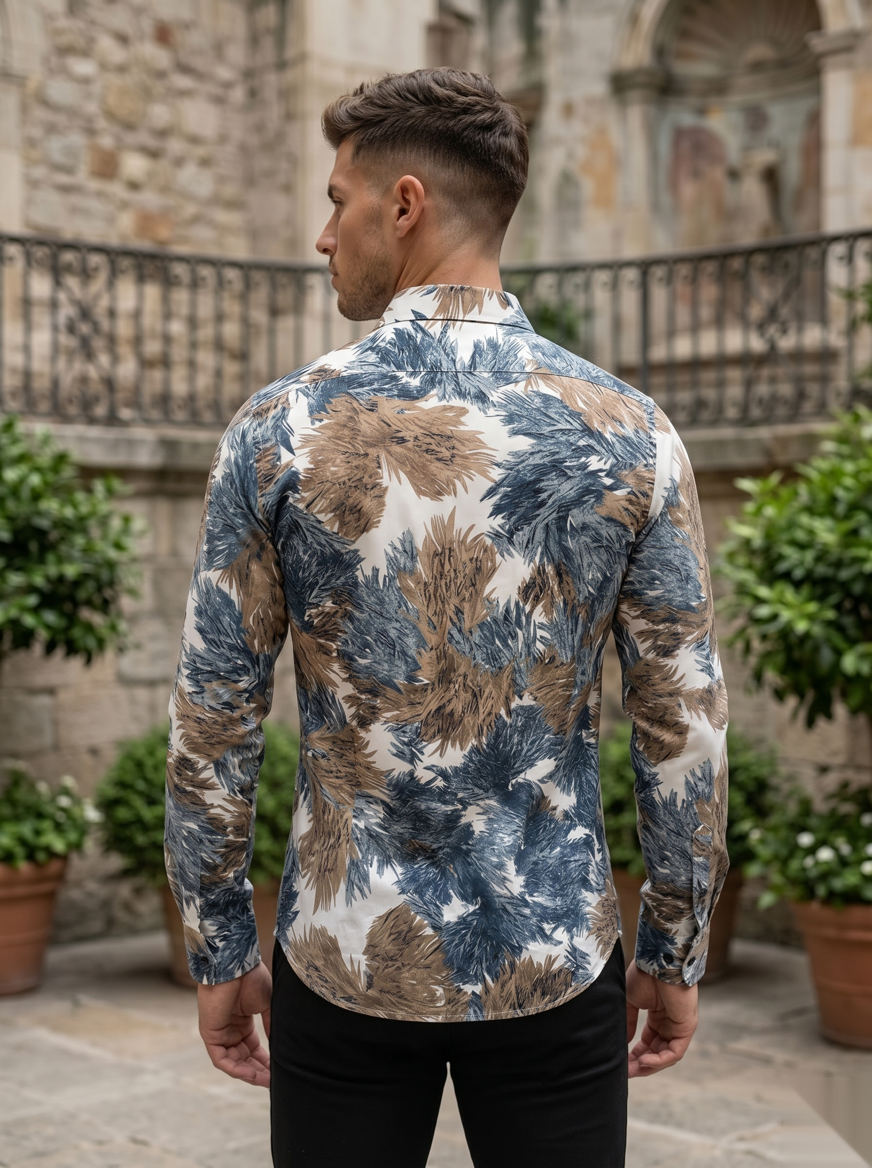 Viscose Printed Shirt - BSW