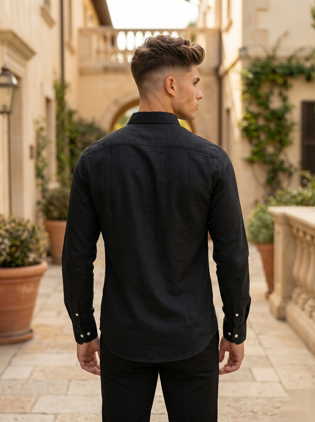 Linen-Blend Shirts