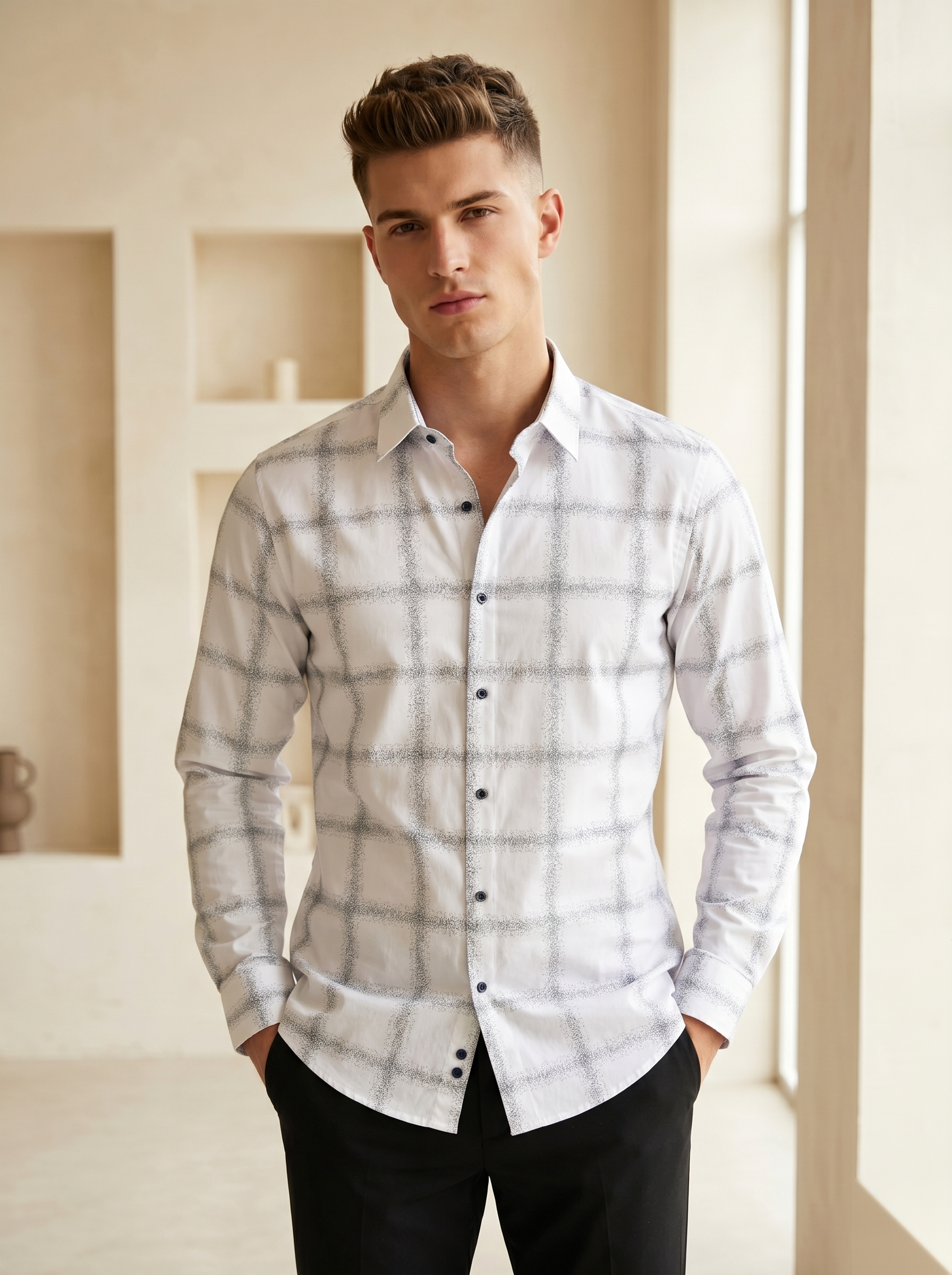 Urban Checked Full Sleeve Shirt