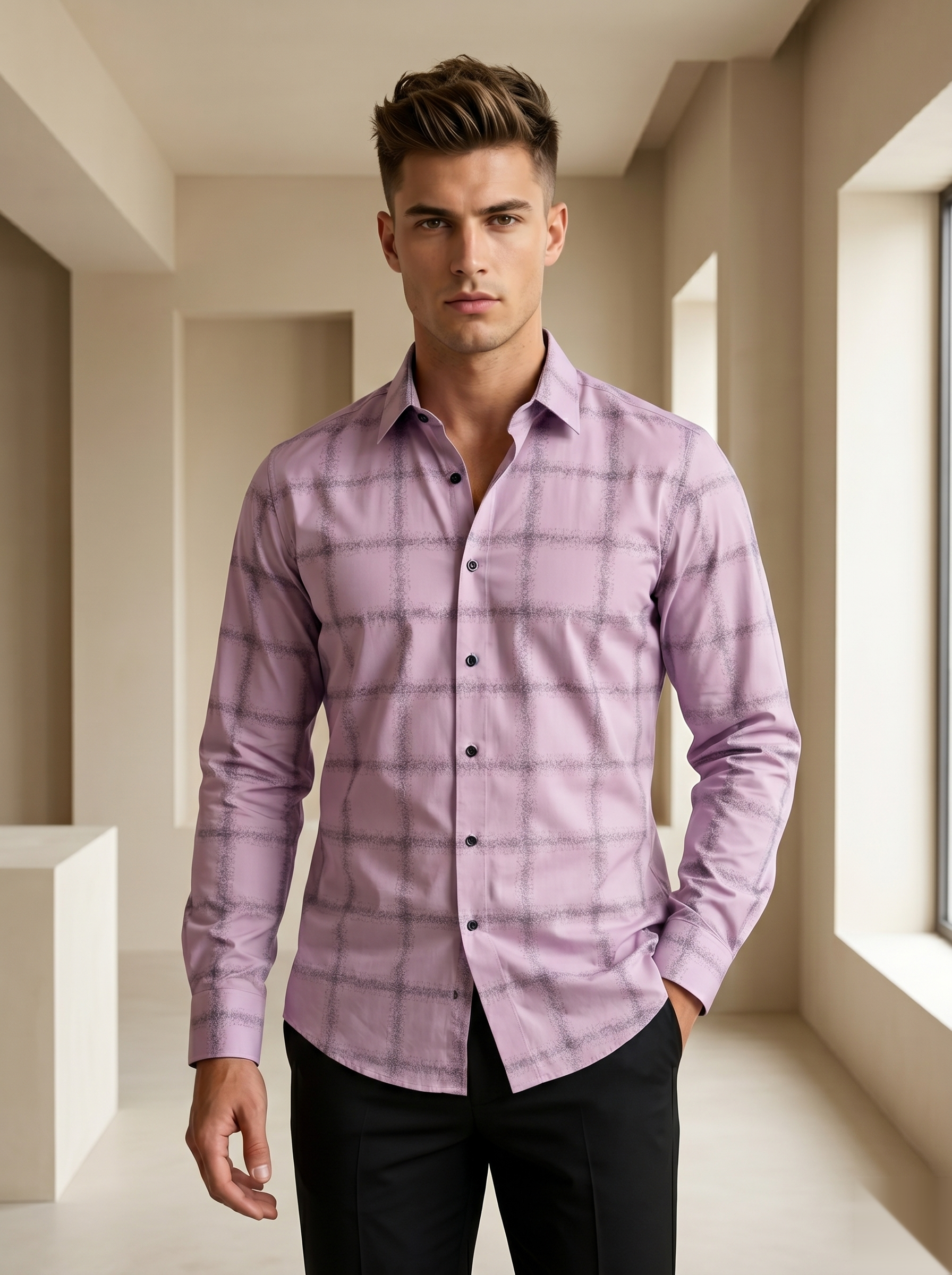 Urban Checked Full Sleeve Shirt