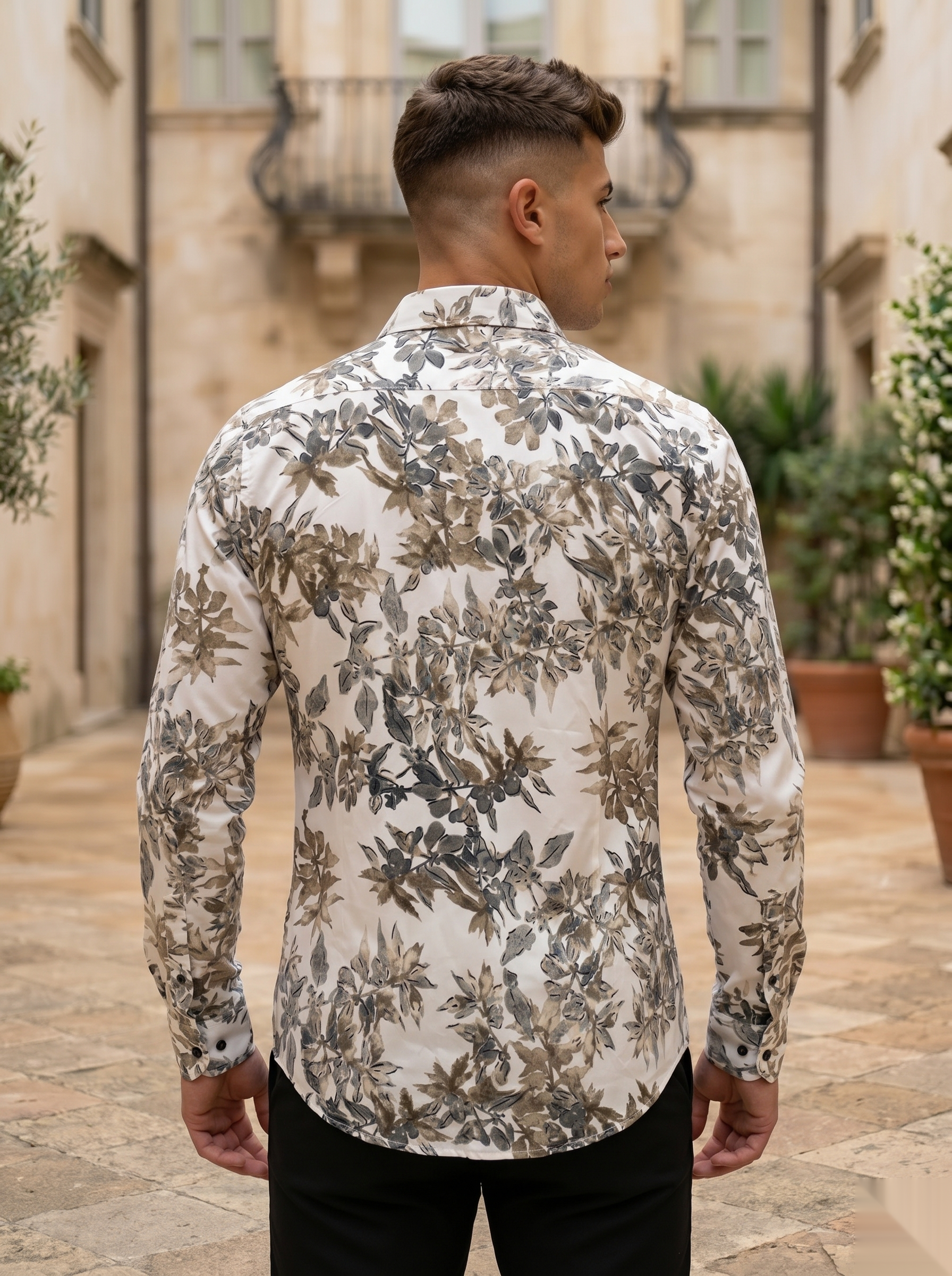 Viscose Printed Shirt - W&G
