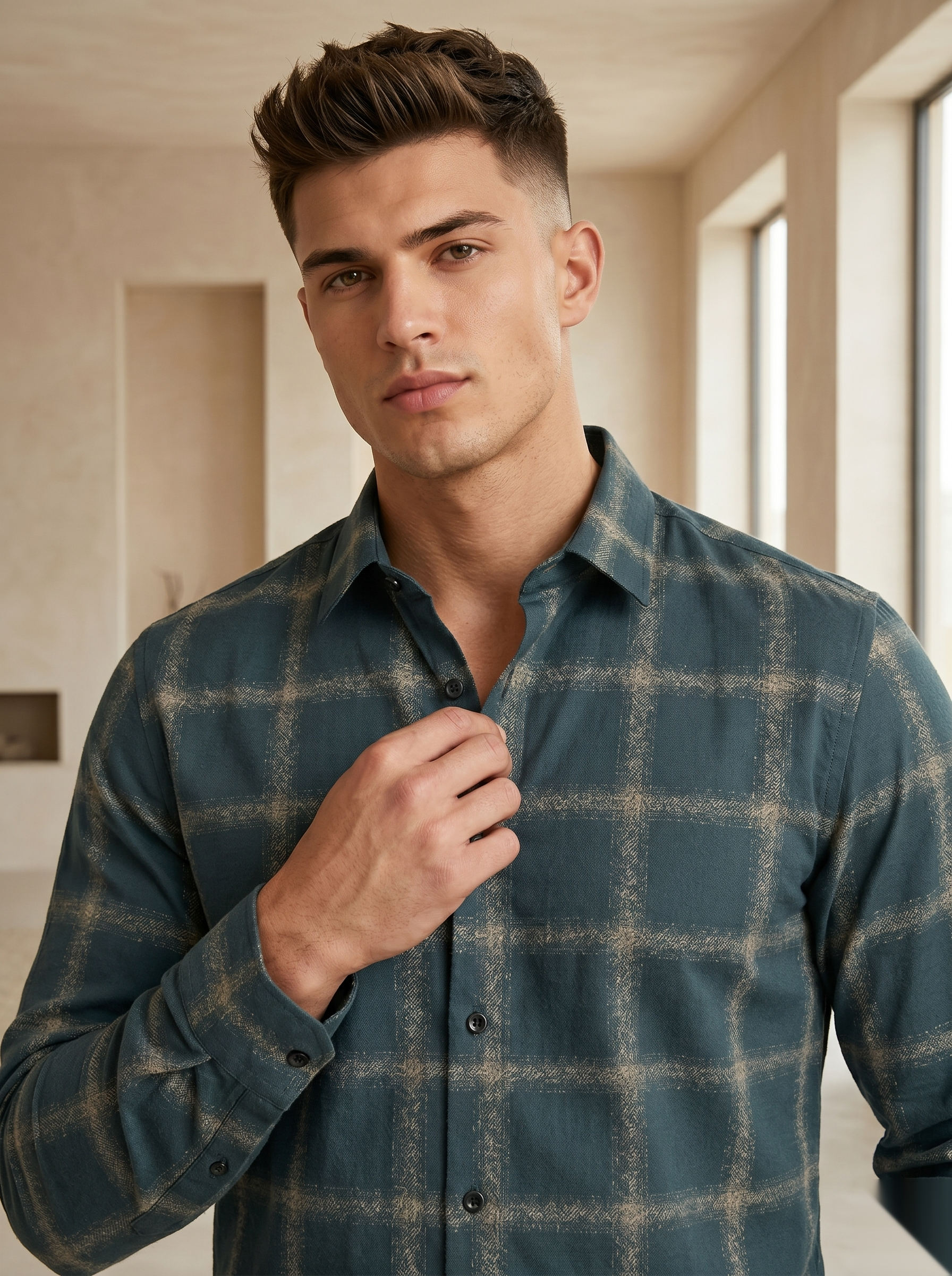 Urban Checked Full Sleeve Shirt