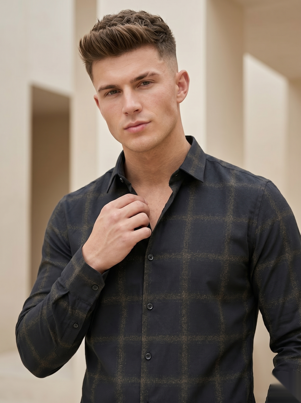 Urban Checked Full Sleeve Shirt