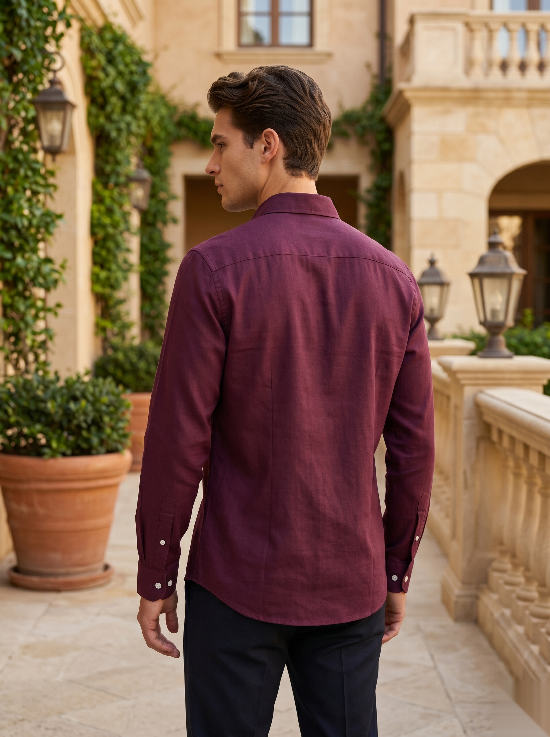Linen-Blend Shirts