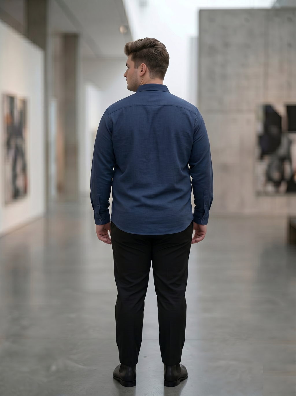 Double Fabric Shirts - Big Size