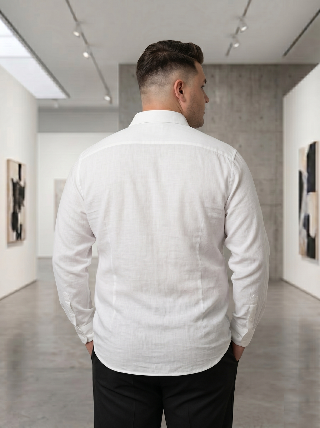 Double Fabric Shirts - Big Size