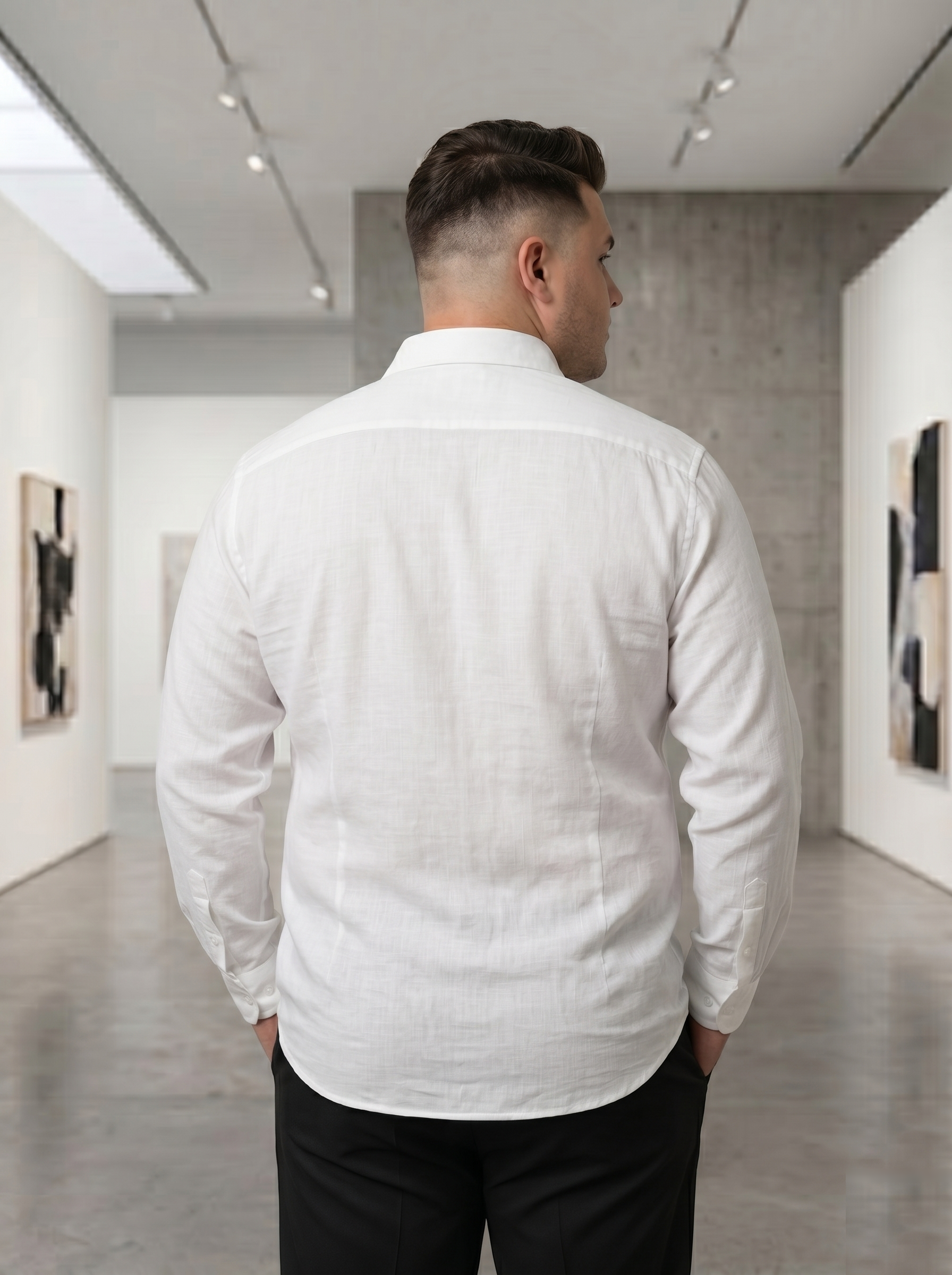 Double Fabric Shirts - Big Size