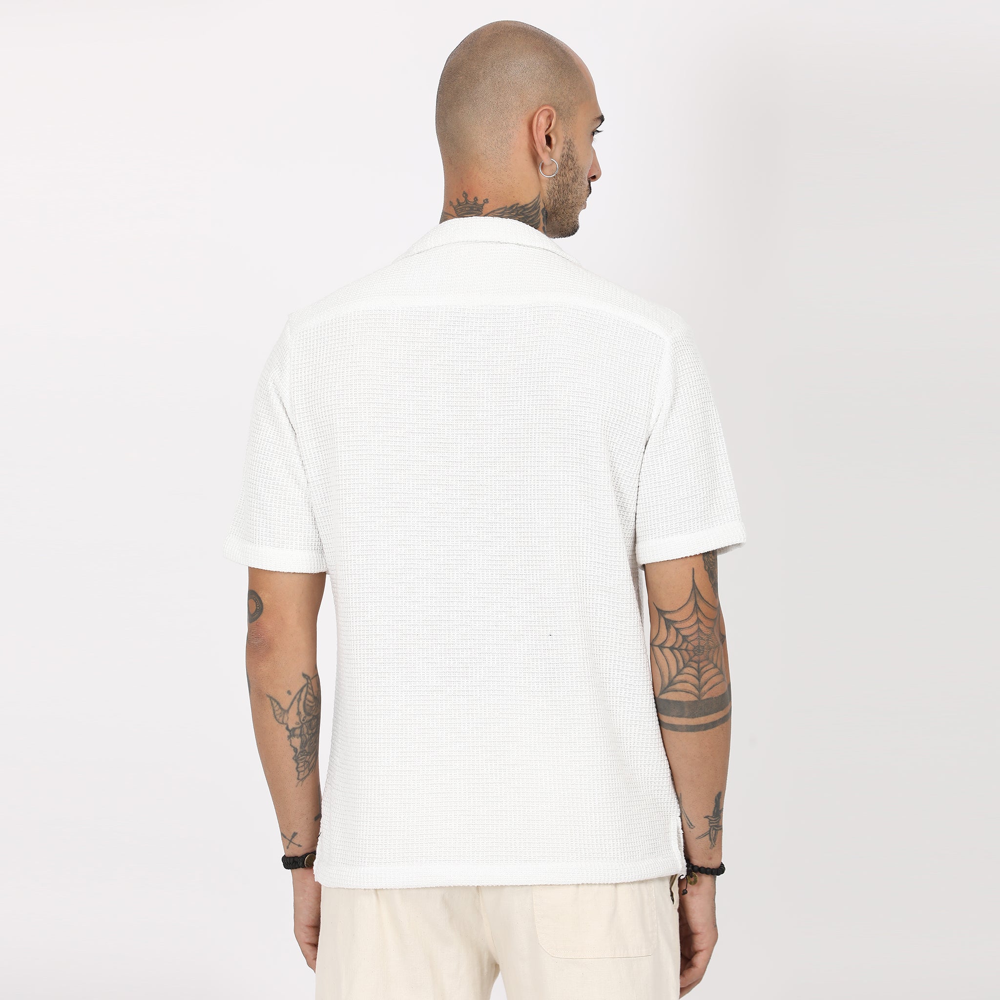 Casual Knitted Half Sleeve Shirt Secondary image