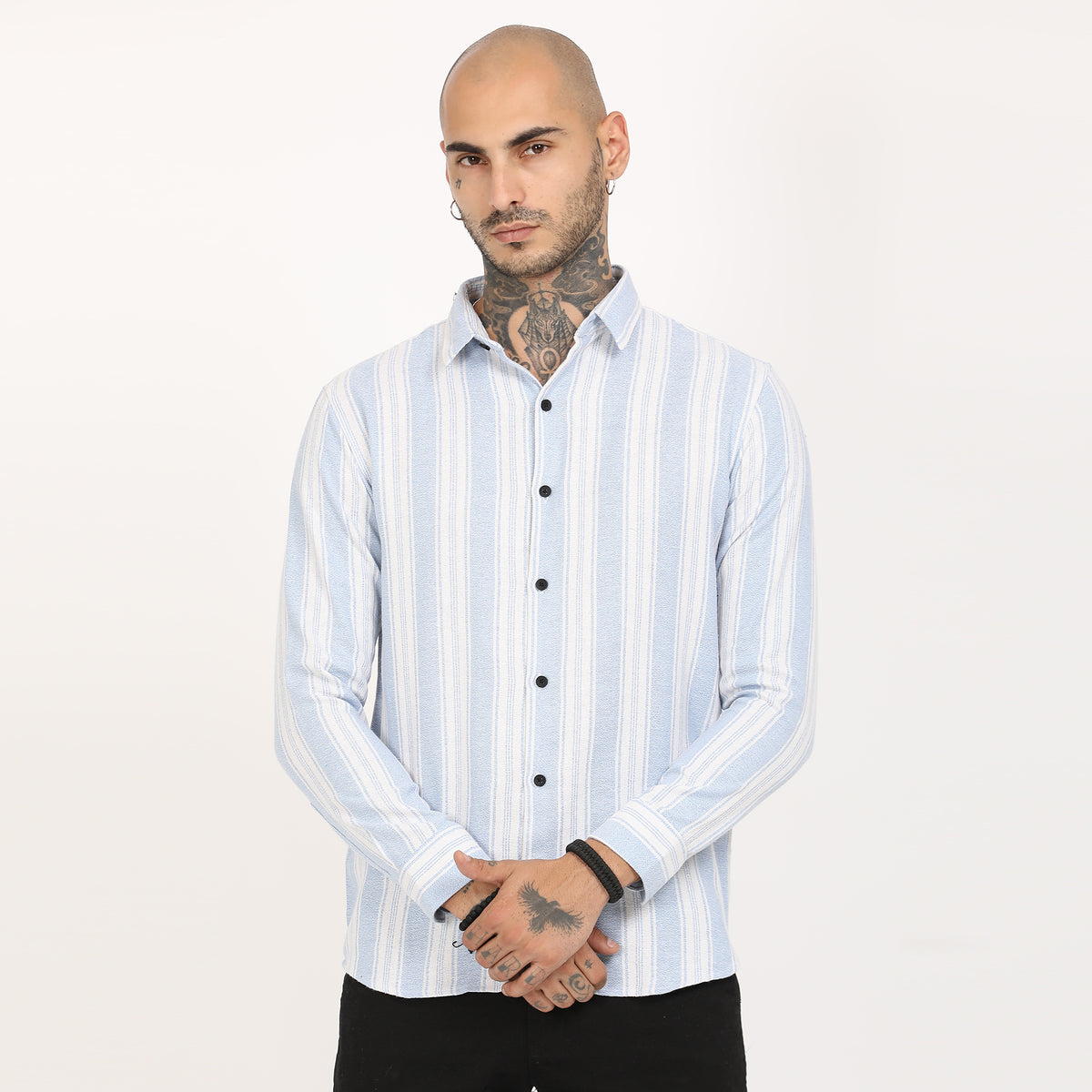 Casual Striped Full Sleeve Shirt