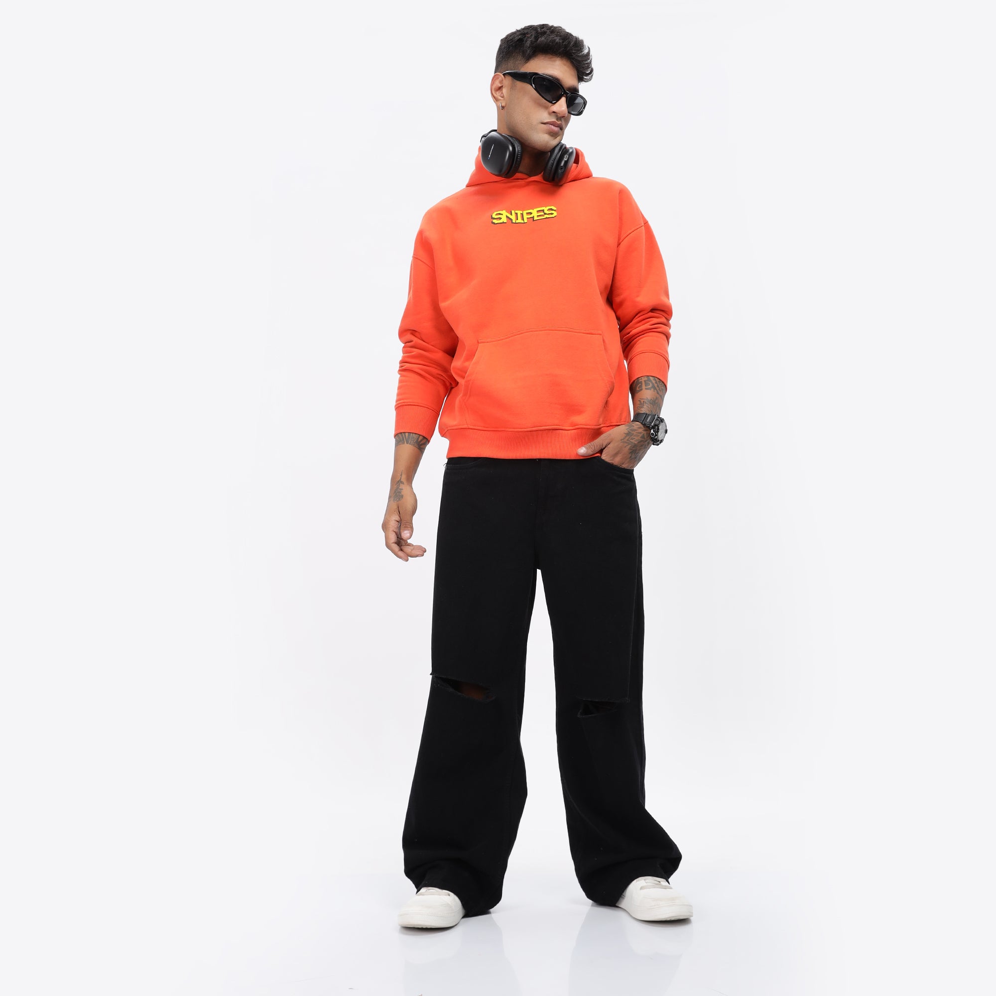 Oversized Puff Printed Hoodies - Snipes