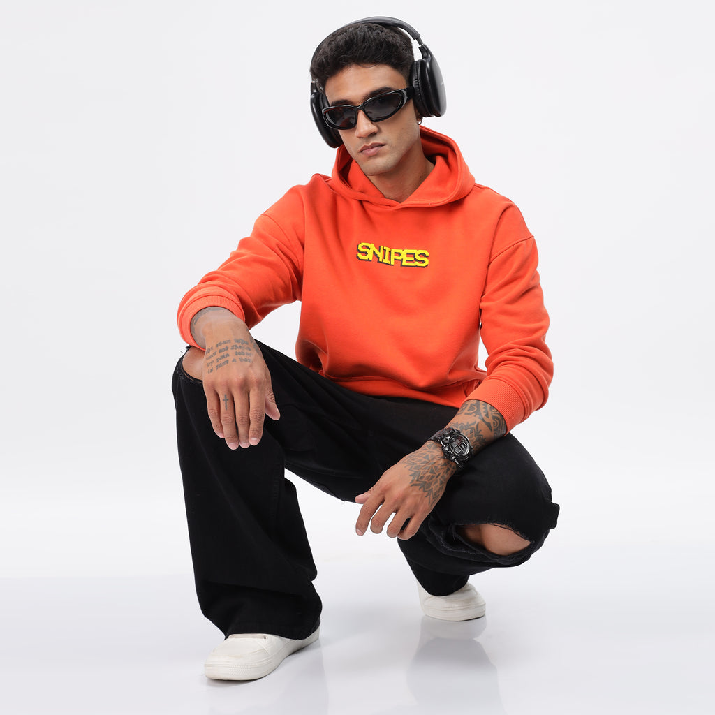 Oversized Puff Printed Hoodies - Snipes