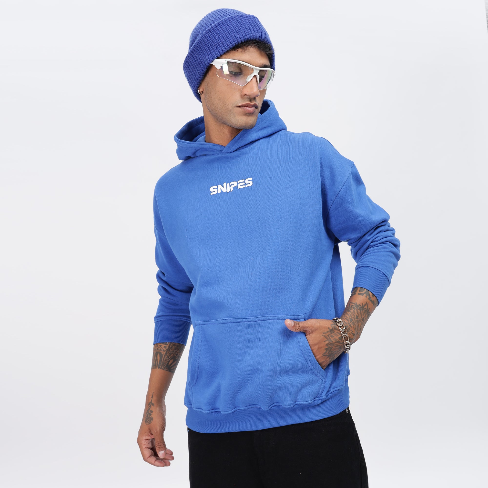 Oversized Puff Printed Hoodies - Snipes