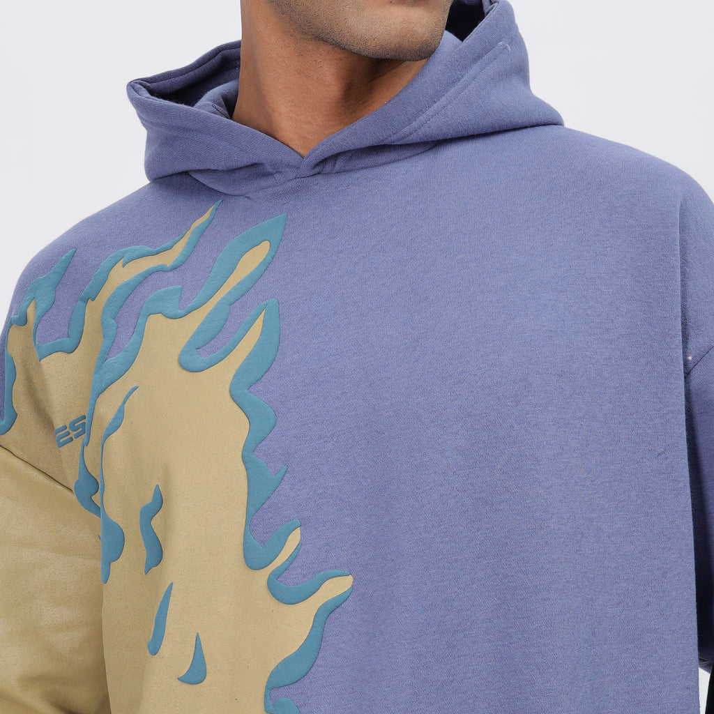 Oversized Puff Printed Hoodies - Snipes