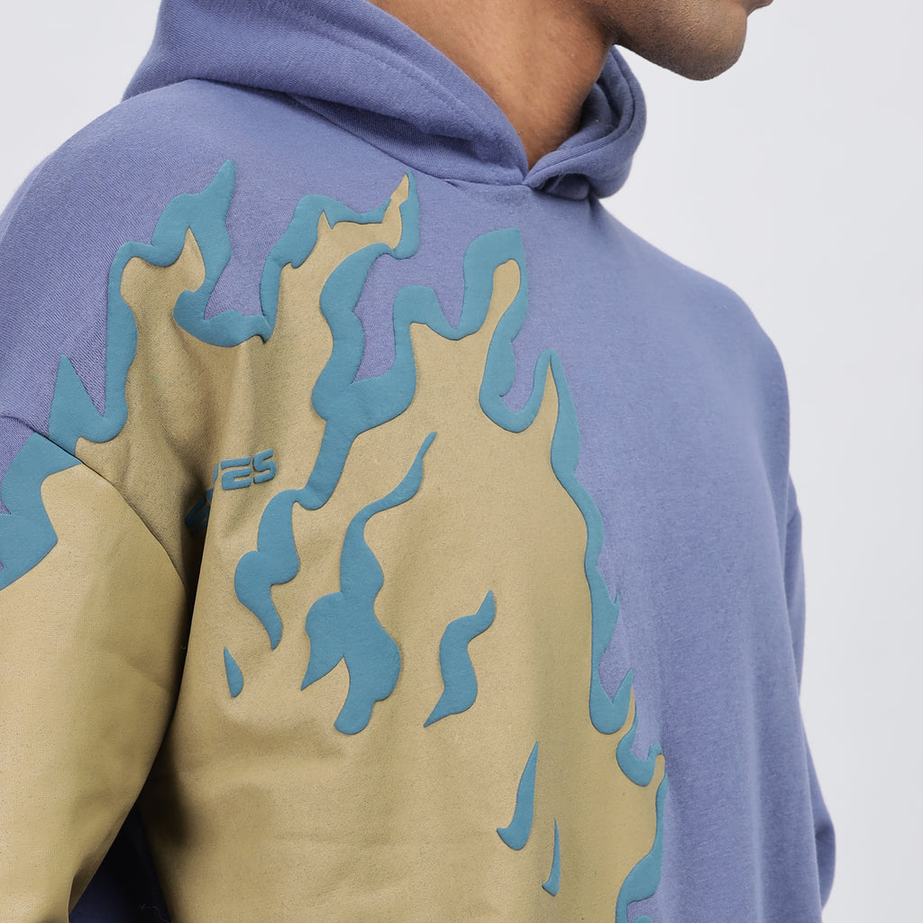 Oversized Puff Printed Hoodies - Snipes