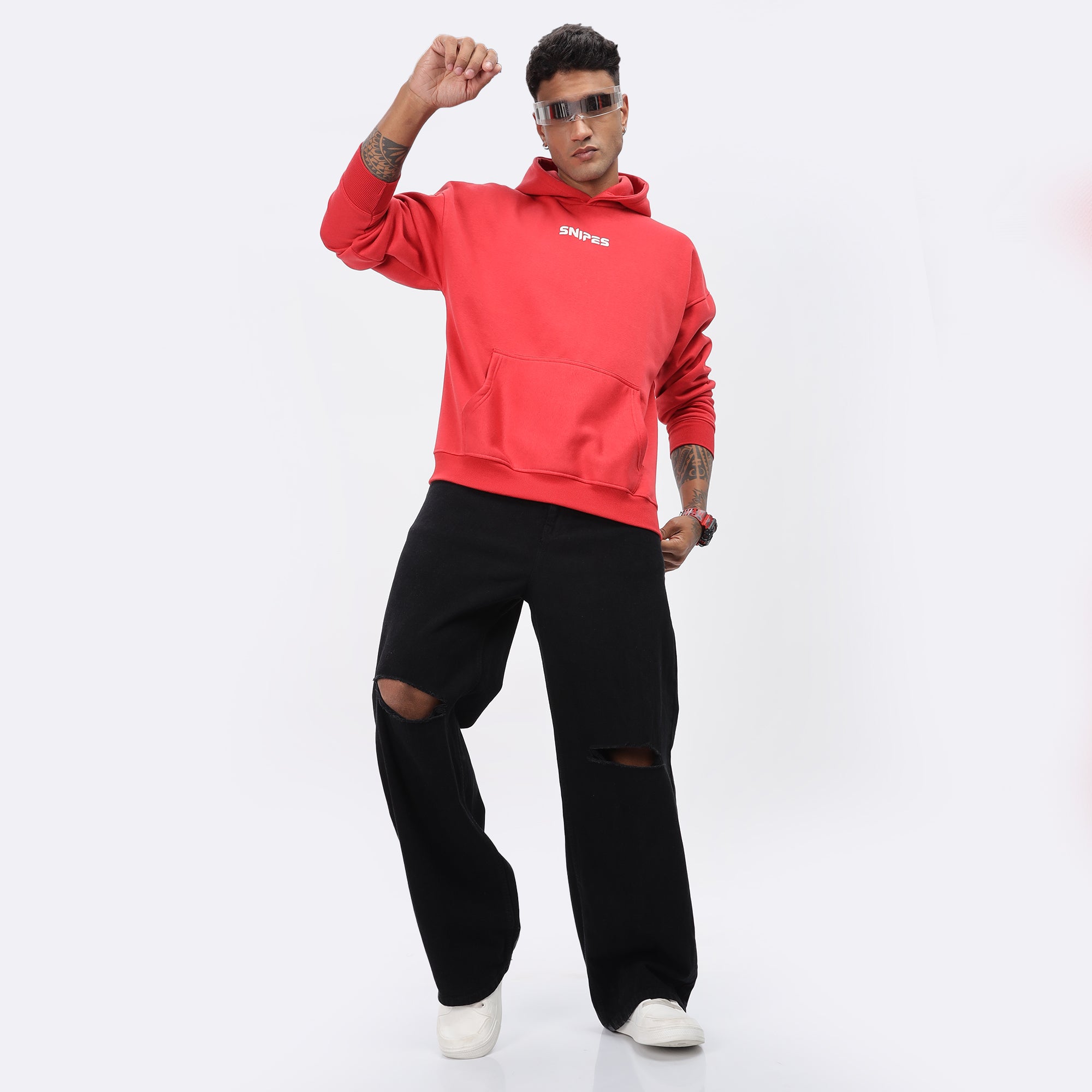 Oversized Puff Printed Hoodies - Snipes