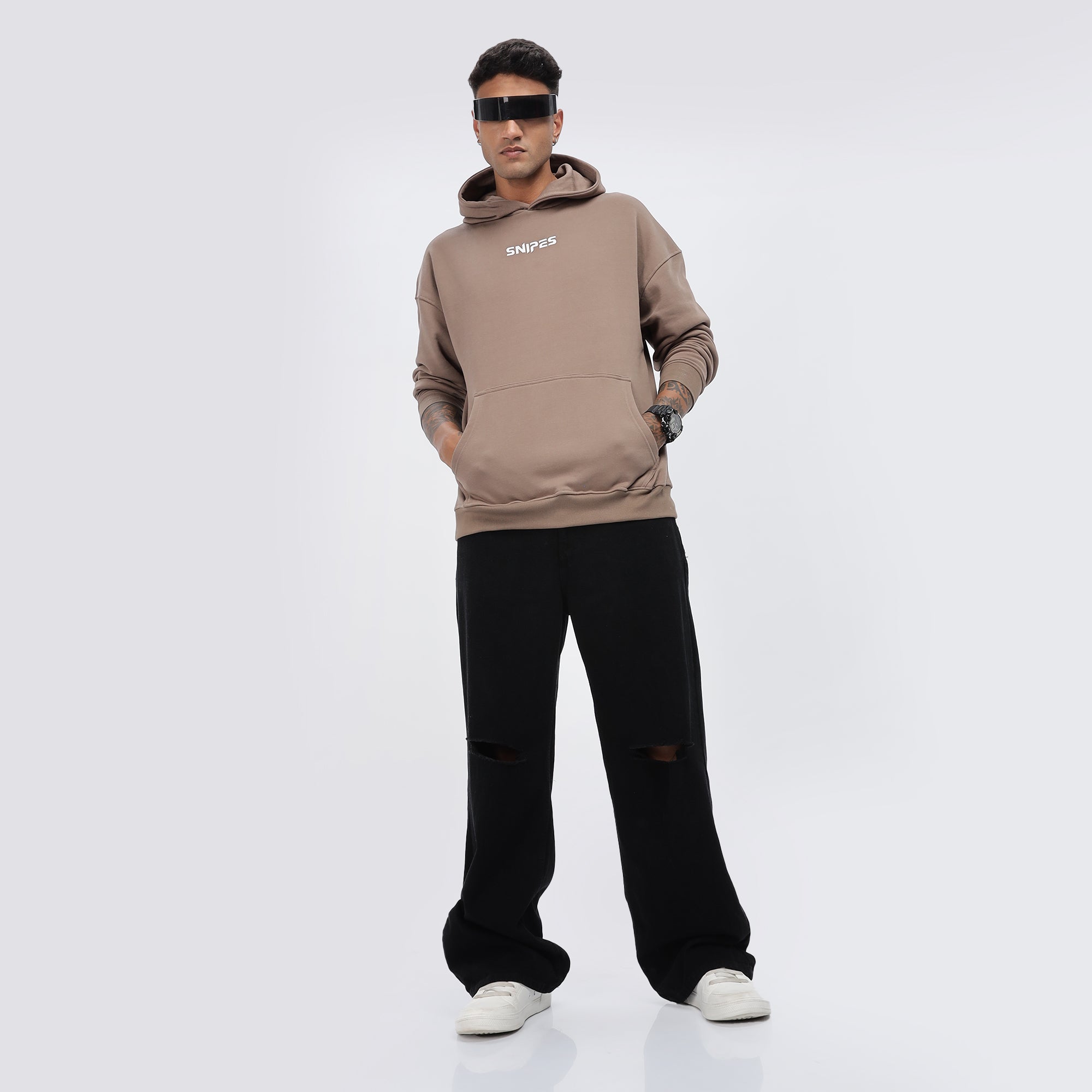 Oversized Puff Printed Hoodies - Snipes