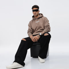 Oversized Puff Printed Hoodies