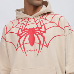 Oversized Puff Printed Hoodies