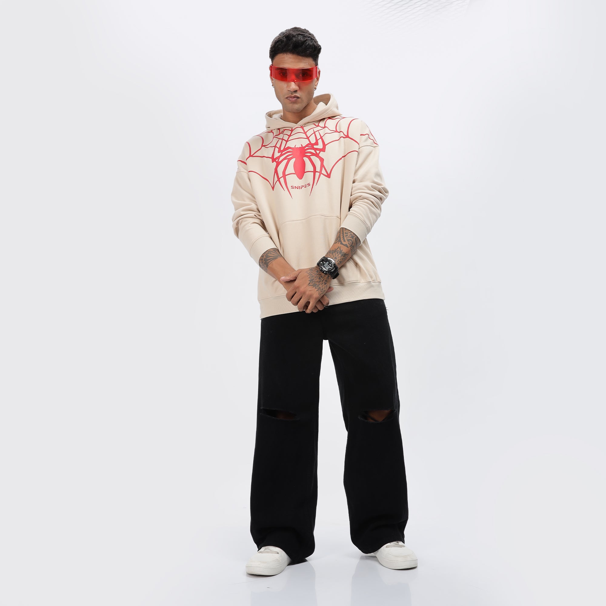 Oversized Puff Printed Hoodies - Snipes
