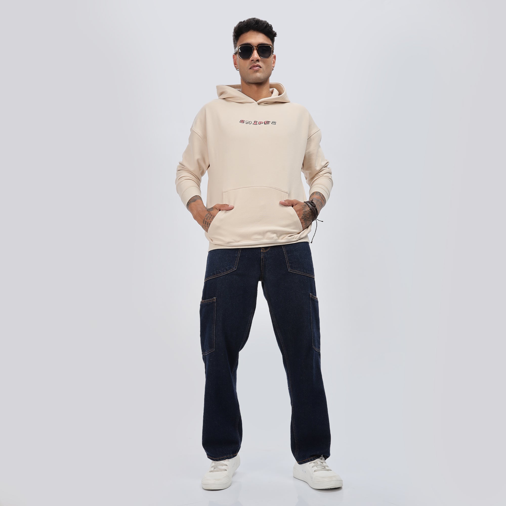 Oversized Puff Printed Hoodies - Snipes