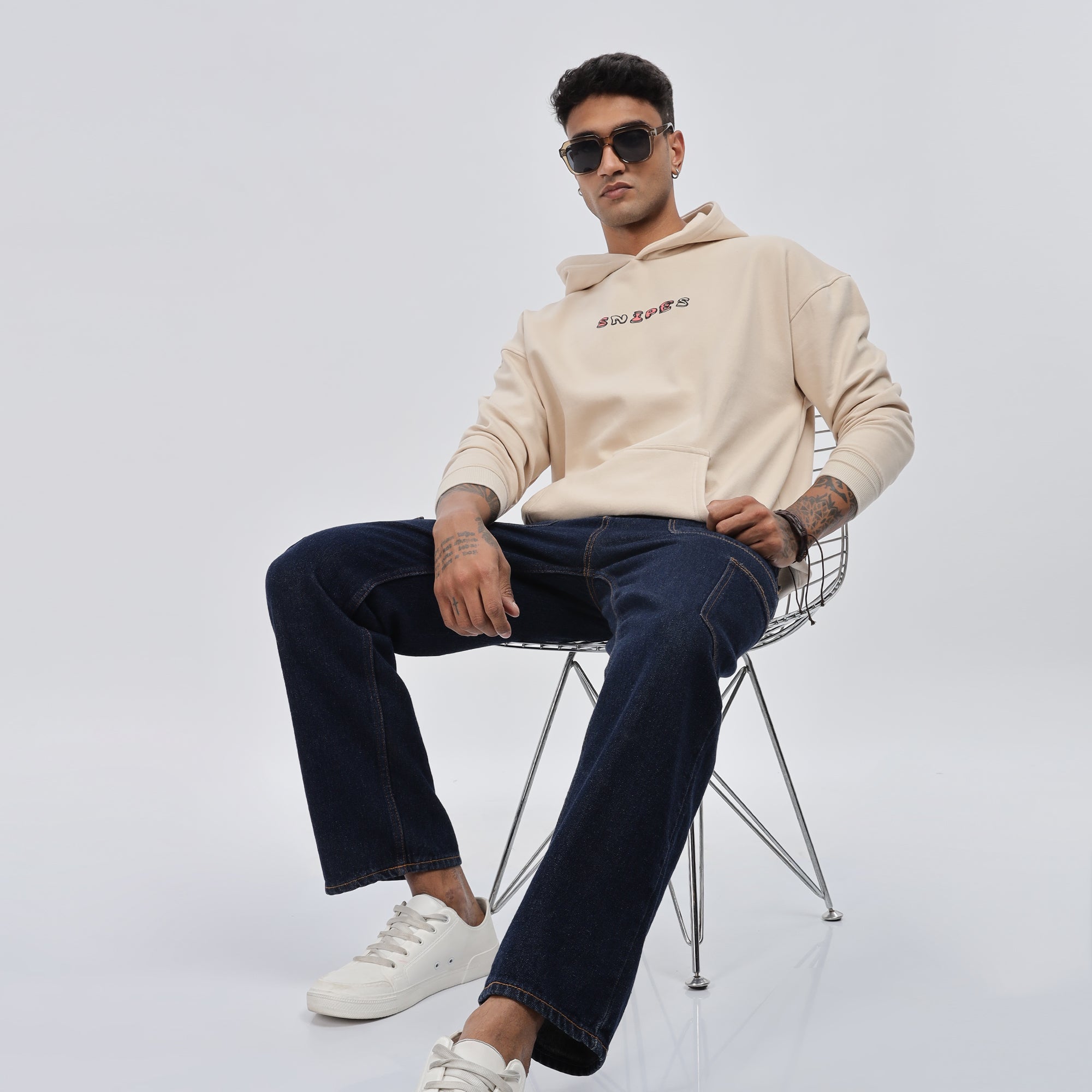 Oversized Puff Printed Hoodies - Snipes