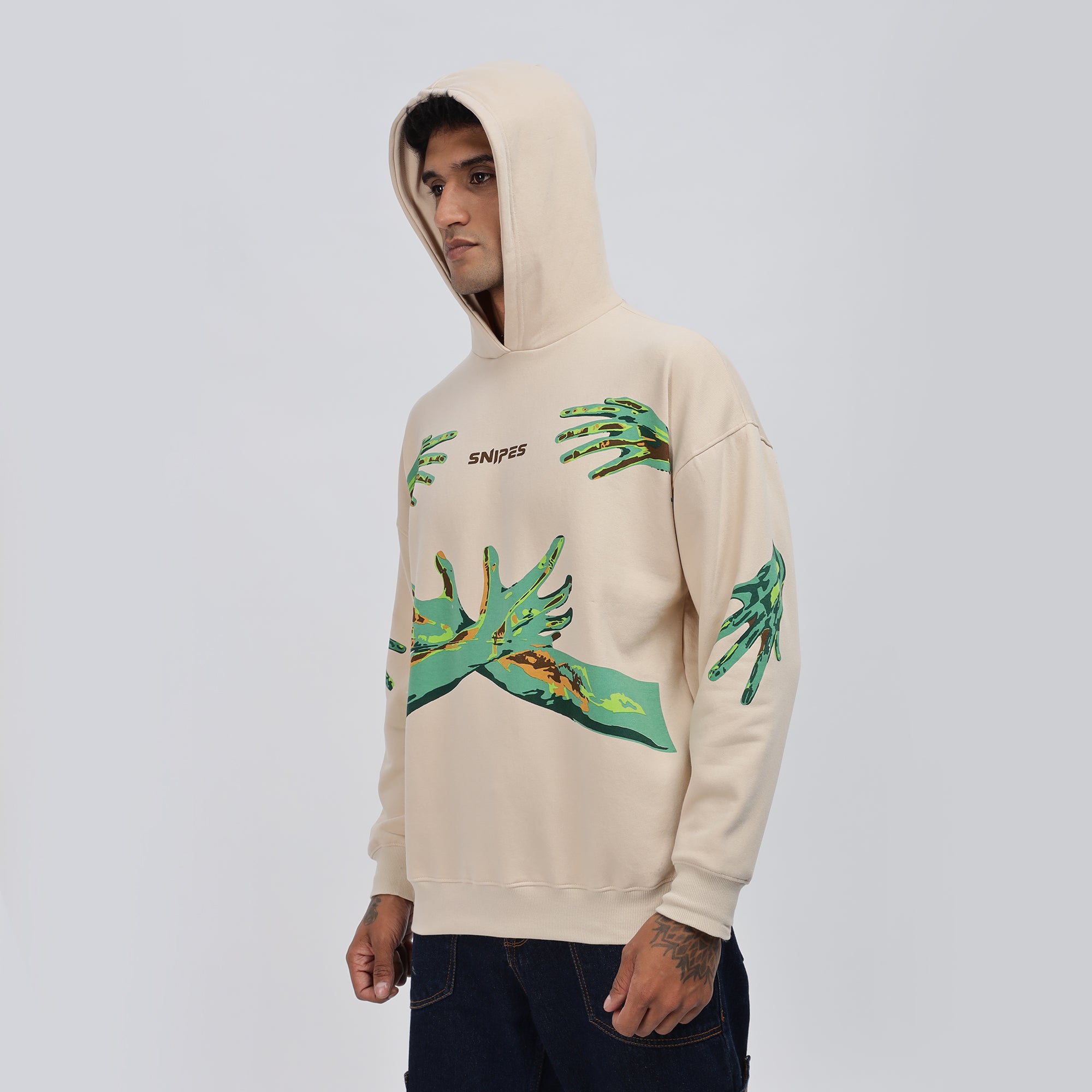 Oversized Puff Printed Hoodies - Snipes