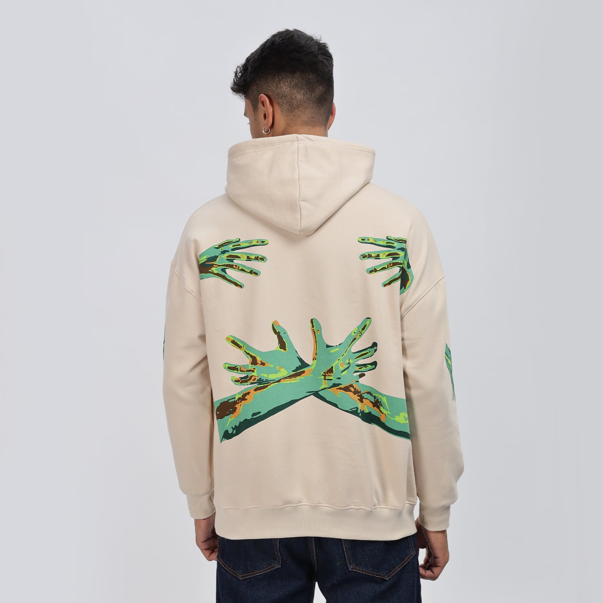 Oversized Puff Printed Hoodies - Snipes