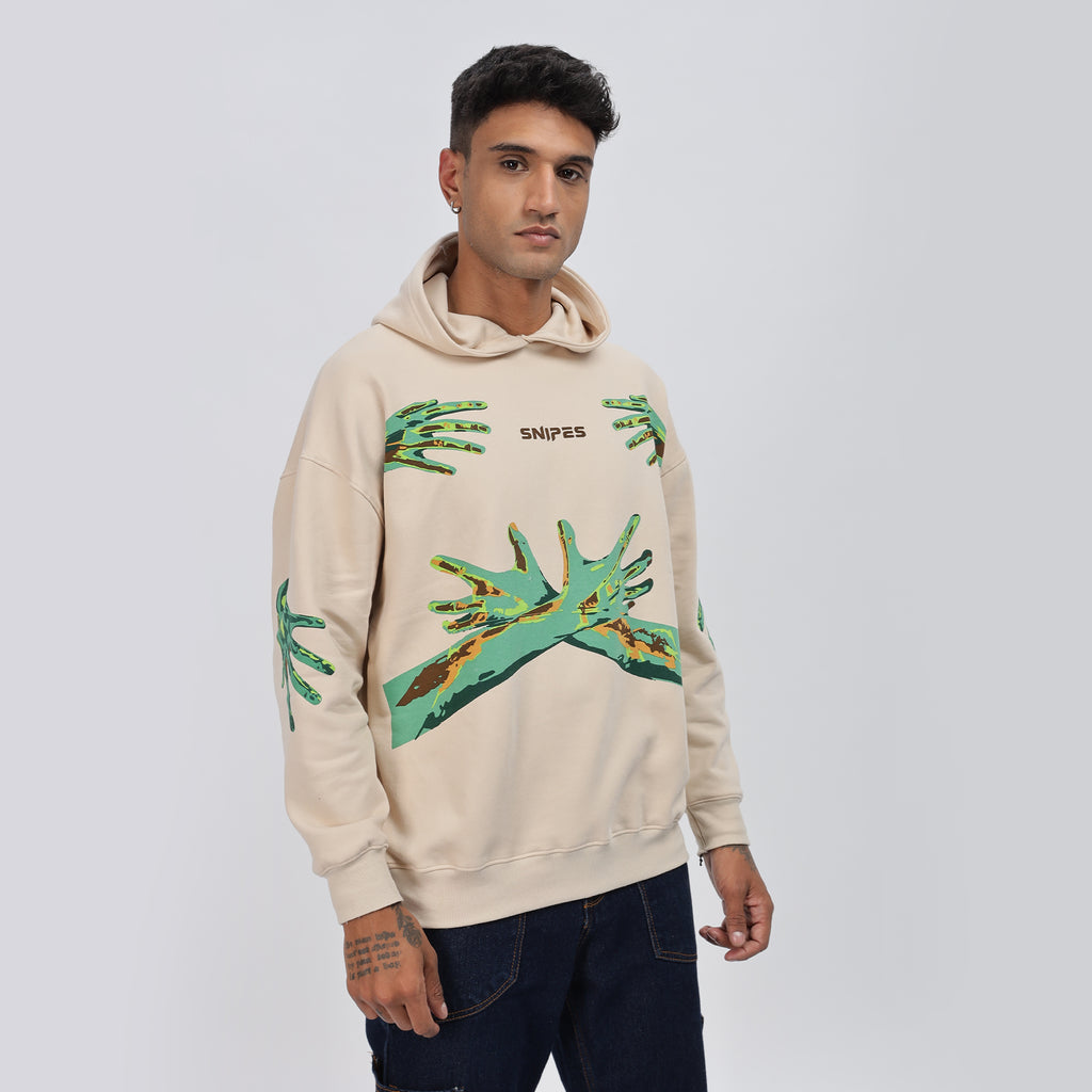 Oversized Puff Printed Hoodies - Snipes