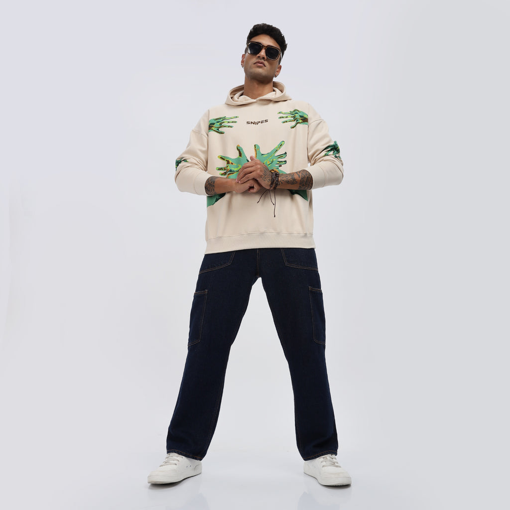 Oversized Puff Printed Hoodies - Snipes