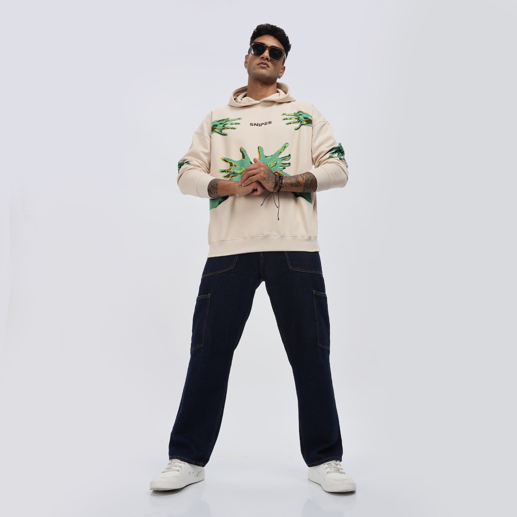Oversized Puff Printed Hoodies - Snipes