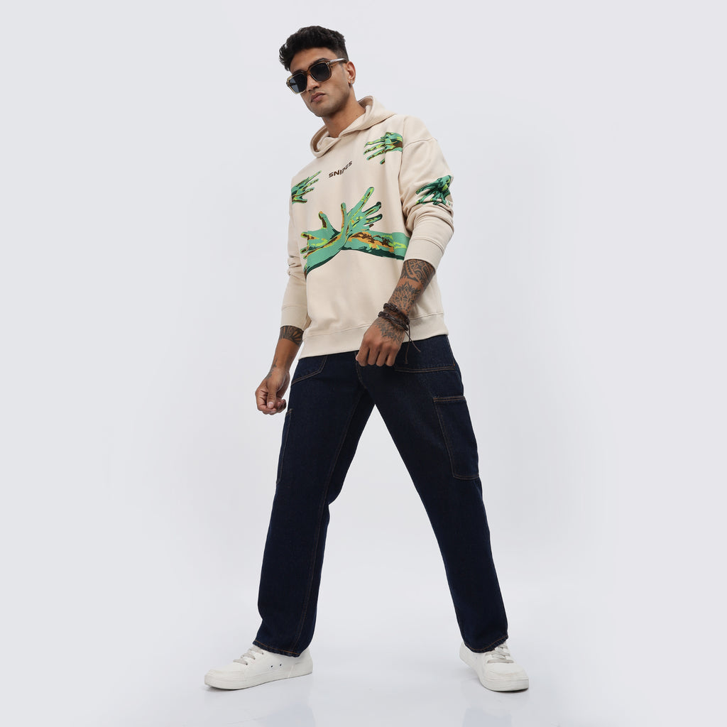 Oversized Puff Printed Hoodies - Snipes