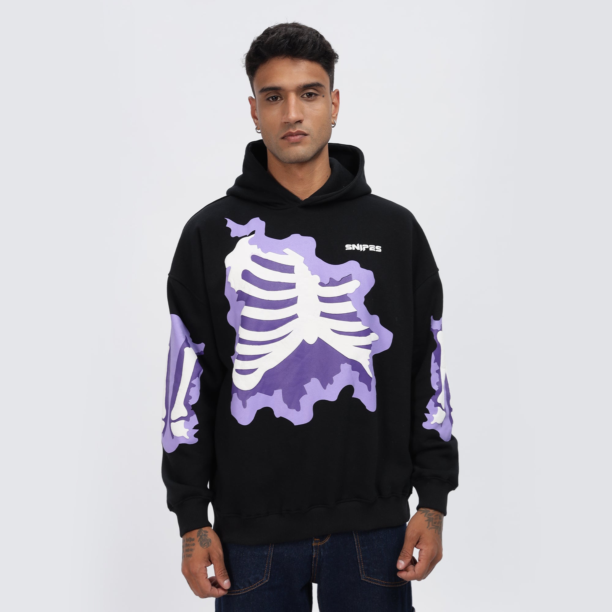 Oversized Puff Printed Hoodies - Snipes